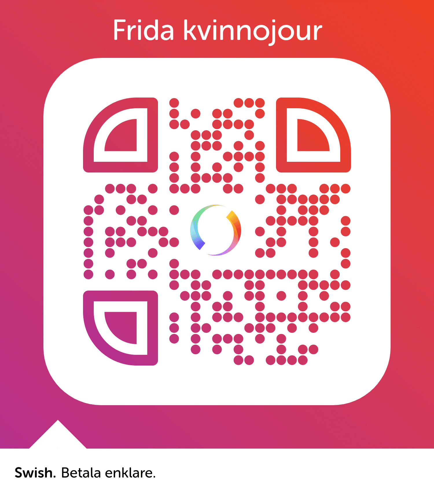 Ge en gåva till Frida Kvinnojour